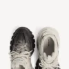 Sneakerși de alergare pentru bărbați, cu efect de gradient, în negru/bej