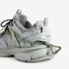 Sneakerși de alergare pentru bărbați, cu șireturi, în culorile gri/galben/alb/bleu marin