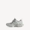 Sneakerși de alergare pentru bărbați, model „Track Signature”, în culorile gri/galben neon