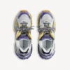 Sneakerși de alergare pentru bărbați în culorile violet/portocaliu/gri