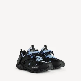 Sneakerși de alergare pentru bărbați în negru/albastru