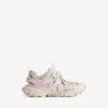 Sneakerși de alergare pentru femei, model „Track Signature”, în nuanțe de bej/roz