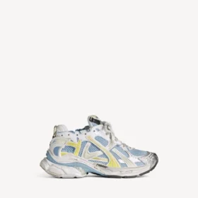 Sneakerși de alergare pentru femei în albastru/galben/alb