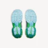 Sneakerși de alergare pentru bărbați în culorile gri/verde/albastru