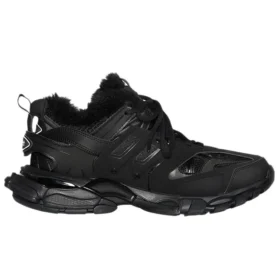 Sneakerși de atletism „Fake Fur Black” 668555W3CQ11000