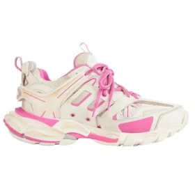Sneakerși de atletism „White Fluo Pink” 542436W1GC39055