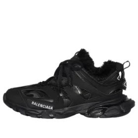 Sneakerși „Faux Fur Black” 668556W3CQ11000