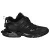 Sneakerși „Faux Fur Black” 668556W3CQ11000