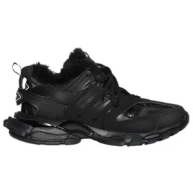 Sneakerși „Faux Fur Black” 668556W3CQ11000