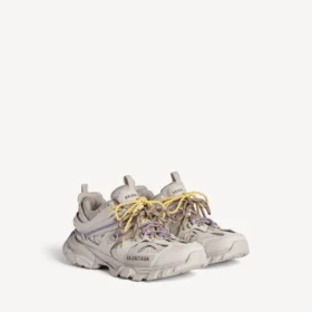 Sneakerși pentru femei cu șireturi, în nuanțe de gri-maro/galben/violet/maro/negru