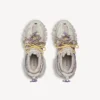 Sneakerși pentru femei cu șireturi, în nuanțe de gri-maro/galben/violet/maro/negru