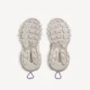 Sneakerși pentru femei cu șireturi, în nuanțe de gri-maro/galben/violet/maro/negru