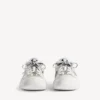 Sneakerși pentru femei „Hamptons” cu aspect ușor uzat, de culoare albă