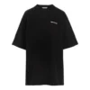 SS21 BB Logo cu litere, guler rotund, negru 641655TJV871070