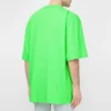 SS21 cu imprimeu de cuvinte, mânecă scurtă, unisex, verde 641614TJVI34162