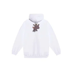 SS21 cu imprimeu de desene animate cu motive mici, unisex, alb, 578135TJVE69000