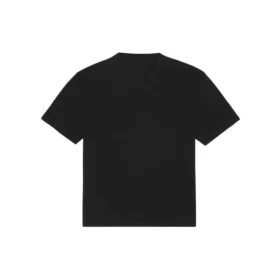 SS21 cu logo, guler rotund, mâneci scurte, unisex, negru 641655TKV711069 SS21 cu logo, guler rotund, mâneci scurte, unisex, negru 641655TKV711069