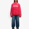 SS21 „S OTHER MATERIALS SWEATSHIRT” Roșu 659403TKVB66295
