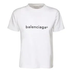 SS21 Tricou casual cu imprimeu cu logo alfabet, mărime mare, mânecă scurtă, alb 612965TIV549040 SS21 Tricou casual cu imprimeu cu logo alfabet, mărime mare, mânecă scurtă, alb 612965TIV549040