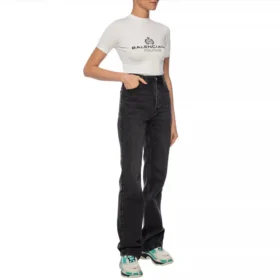 SS21 Tricou cu mânecă scurtă, imprimeu cu litere, alb 594603TGV479000 SS21 Tricou cu mânecă scurtă, imprimeu cu litere, alb 594603TGV479000