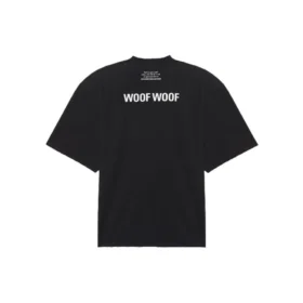 SS21 Tricou cu mânecă scurtă, imprimeu retro, negru 641614TJVH11000