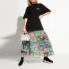 SS21 Tricou cu mâneci scurte, brodat, negru 641655TKV861070