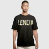 Tape Type Tricou, croială medie „Black Faded” 739784TOVA91055