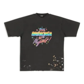 Tricou 90/10, croială largă „Black” 641675TMVH31055 Tricou 90/10, croială largă „Black” 641675TMVH31055