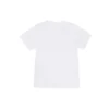 Tricou alb cu mâneci scurte, logo cu litere mici, croială lejeră 556104TYK289000