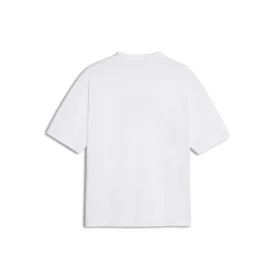 Tricou alb pentru bărbați Balenciaga cu logo BB, imprimeu cu logo clasic, mânecă scurtă 570803TEV489044 Tricou alb pentru bărbați Balenciaga cu logo BB, imprimeu cu logo clasic, mânecă scurtă 570803TEV489044