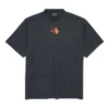 Tricou Balenciaga cu bandă pe spate „Black” 764235TSVG28737