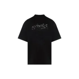 Tricou Balenciaga desenat manual „Black” 641675TNVE71197