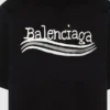 Tricou Balenciaga desenat manual „Black” 641675TNVE71197