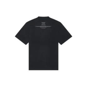 Tricou Balenciaga FW21 Couture pentru bărbați, cu guler rotund și mâneci scurte, negru 651795TJV901070 Tricou Balenciaga FW21 Couture pentru bărbați, cu guler rotund și mâneci scurte, negru 651795TJV901070