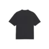 Tricou Balenciaga Retro Knit BB Paris cu imprimeu, mânecă scurtă, pentru bărbați, negru 594579TGV601000