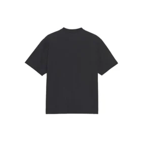 Tricou Balenciaga Retro Knit BB Paris cu imprimeu, mânecă scurtă, pentru bărbați, negru 594579TGV601000