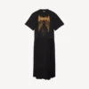 Tricou Balenciaga Sacra Cœur cu trenă pentru femei, negru