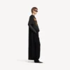 Tricou Balenciaga Sacra Cœur cu trenă pentru femei, negru