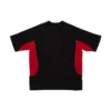 Tricou Balenciaga x adidas, croială medie, „Black Red” 712401TNVA61003
