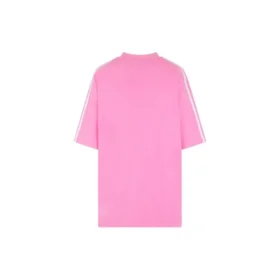 Tricou Balenciaga x adidas cu croială medie „Neon Pink” 723955TNVU45280 Tricou Balenciaga x adidas cu croială medie „Neon Pink” 723955TNVU45280