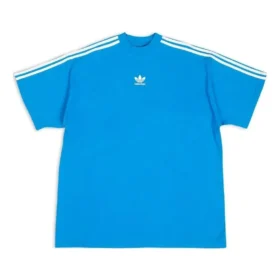 Tricou Balenciaga x adidas Oversized „Blue” 739101TNVA64026 Tricou Balenciaga x adidas Oversized „Blue” 739101TNVA64026