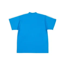 Tricou Balenciaga x adidas Oversized „Blue” 739101TNVA64026 Tricou Balenciaga x adidas Oversized „Blue” 739101TNVA64026