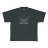 Tricou Balenciaga x adidas Oversized „Green” 723976TNVN83775