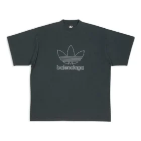 Tricou Balenciaga x adidas Oversized „Green” 723976TNVN83775 Tricou Balenciaga x adidas Oversized „Green” 723976TNVN83775