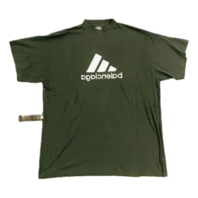 Tricou Balenciaga x adidas Reverse „Green” 731769TNVP33775