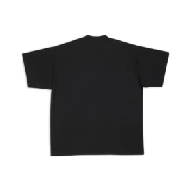 Tricou Balenciaga x adidas Trefoil „Black White” 723976TNVN81070