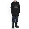 Tricou Balenciaga x adidas Trefoil „Black White” 723976TNVN81070