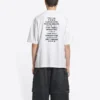 Tricou Balenciaga x FORTNITE, croială medie, „Alb” 612966TLVO39040