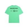 Tricou Balenciaga x WFP, croială medie „Green” 612966THV844162