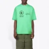 Tricou Balenciaga x WFP, croială medie „Green” 612966THV844162